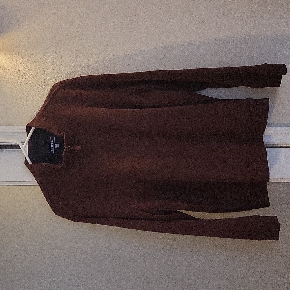 Lands End Quarter Zip Sweater